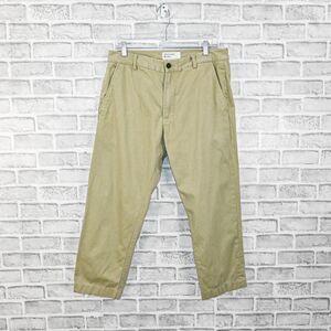 Universal Works Men's cropped military chino pants size 32